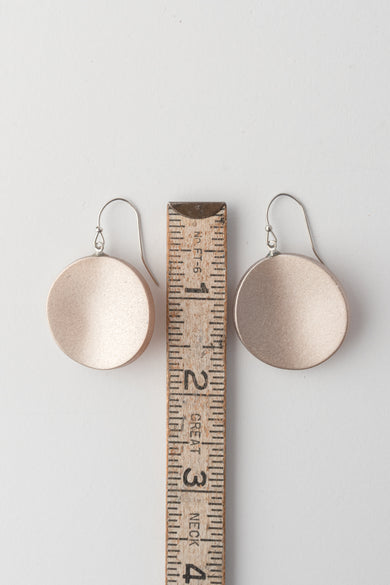 Sylca Designs Opaline Drift Earrings, Antique Silver