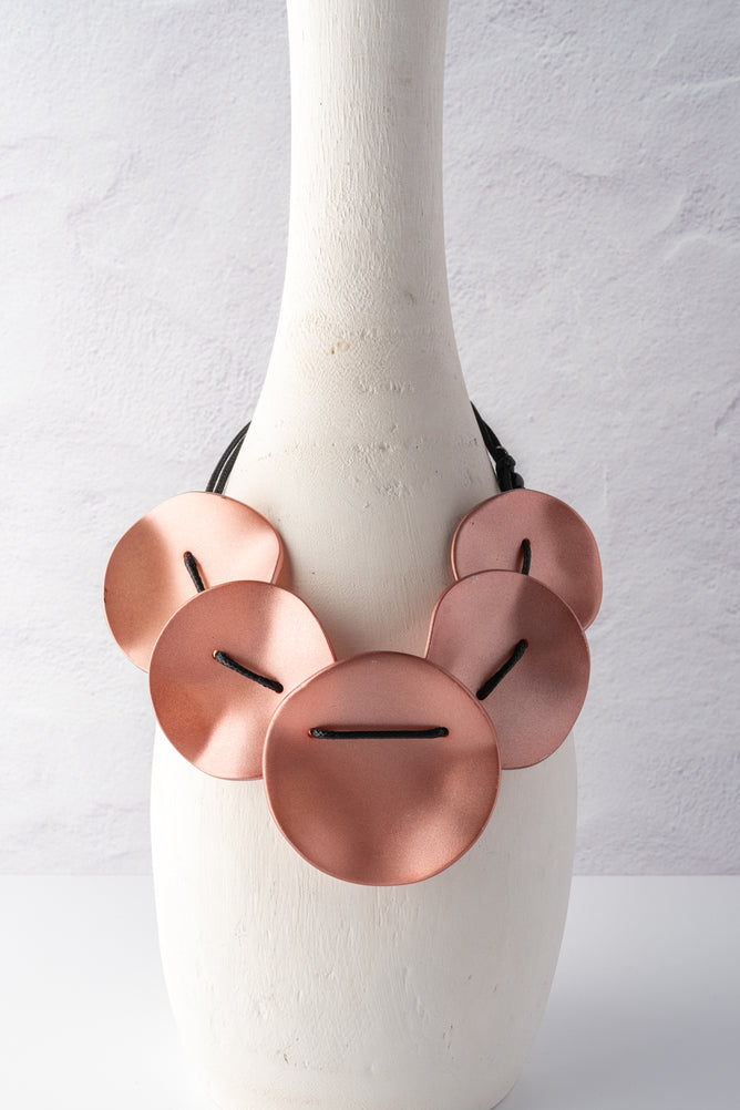 Sylca Designs Opaline Drift Necklace, Rose