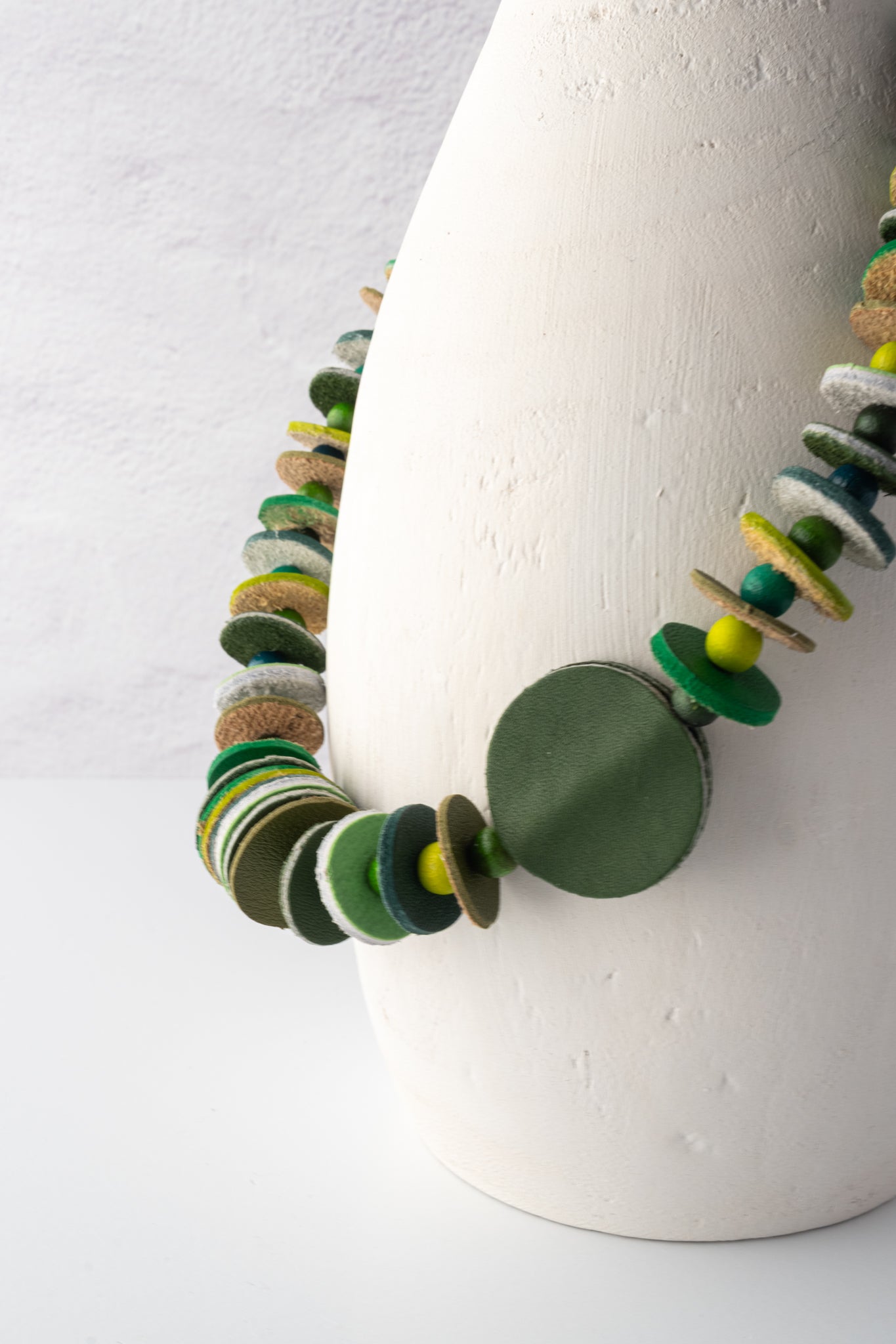 Sylca Designs Vivid Ivy Necklace, Green