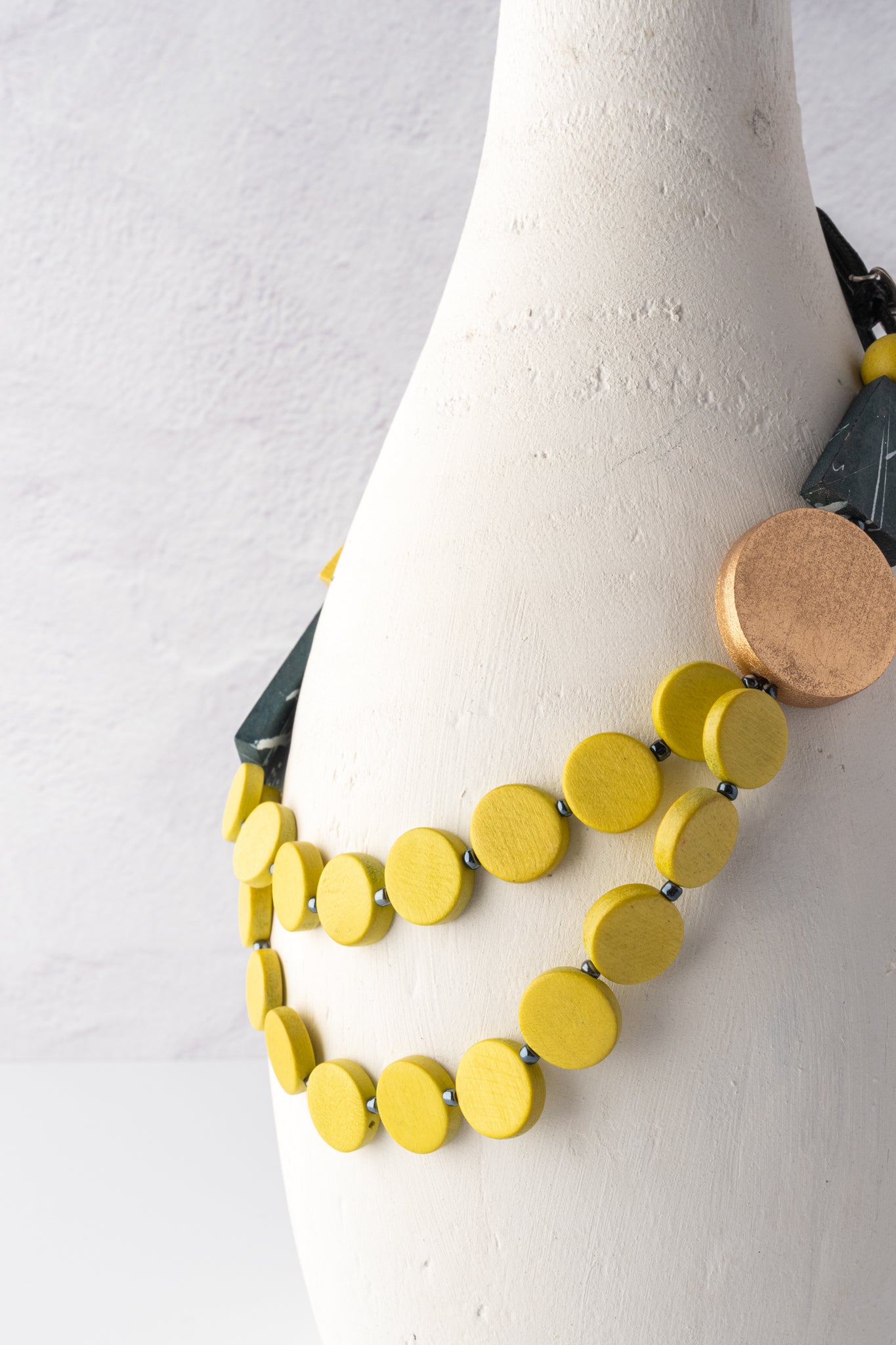 Sylca Designs Scarlett Multi-Strand Necklace, Gold/Yellow