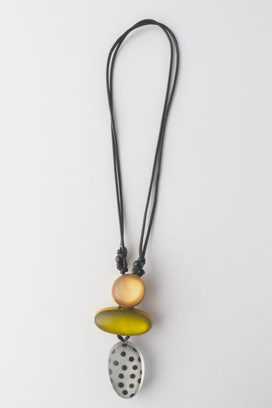 Sylca Designs Midori Dot Pendant, Lime