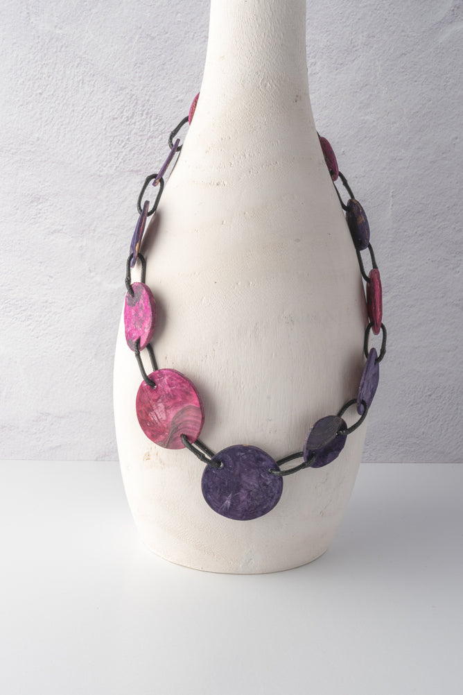 Sylca Designs Purple Evening Maren Necklace