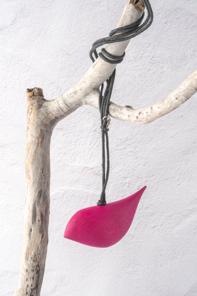 Sylca Designs Robin Pendant, Fuchsia