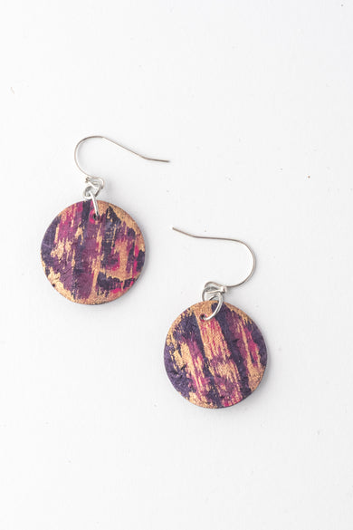 Sylca Designs Purple Evening Maren Earrings