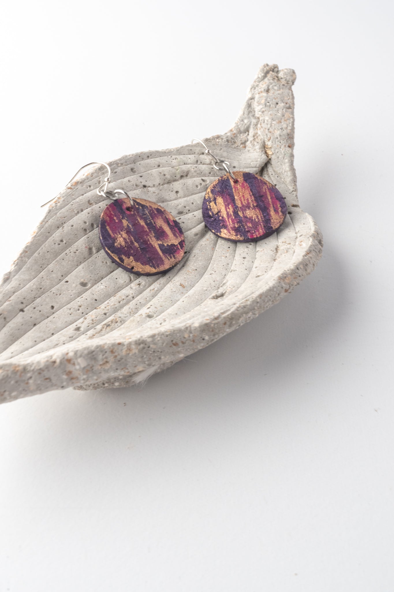 Sylca Designs Purple Evening Maren Earrings