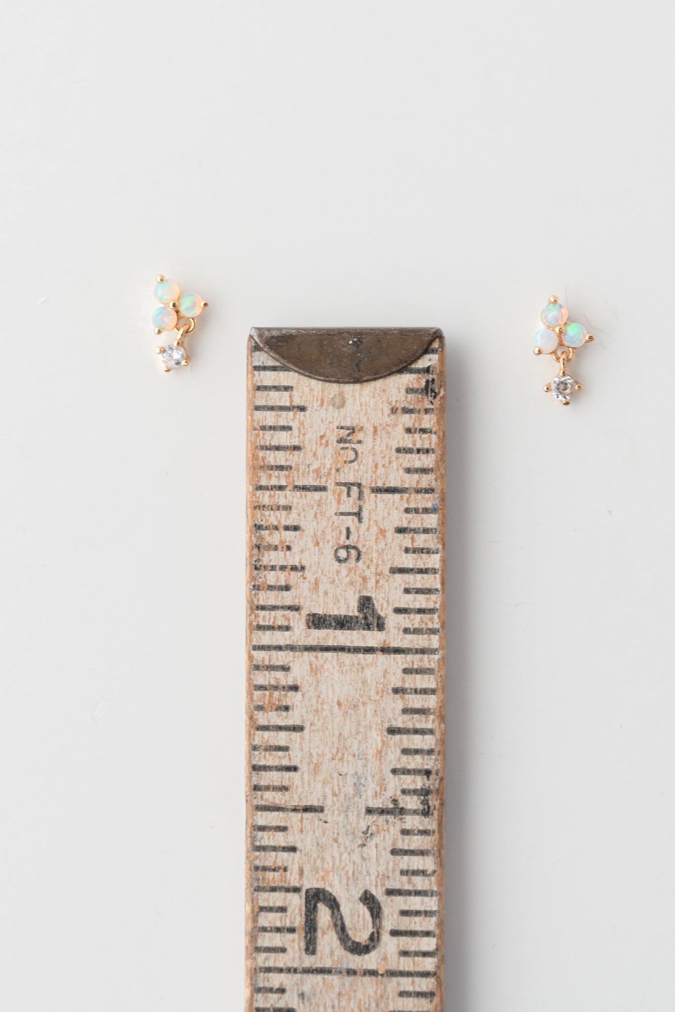 Tai Opal Cluster Drop Post Earrings