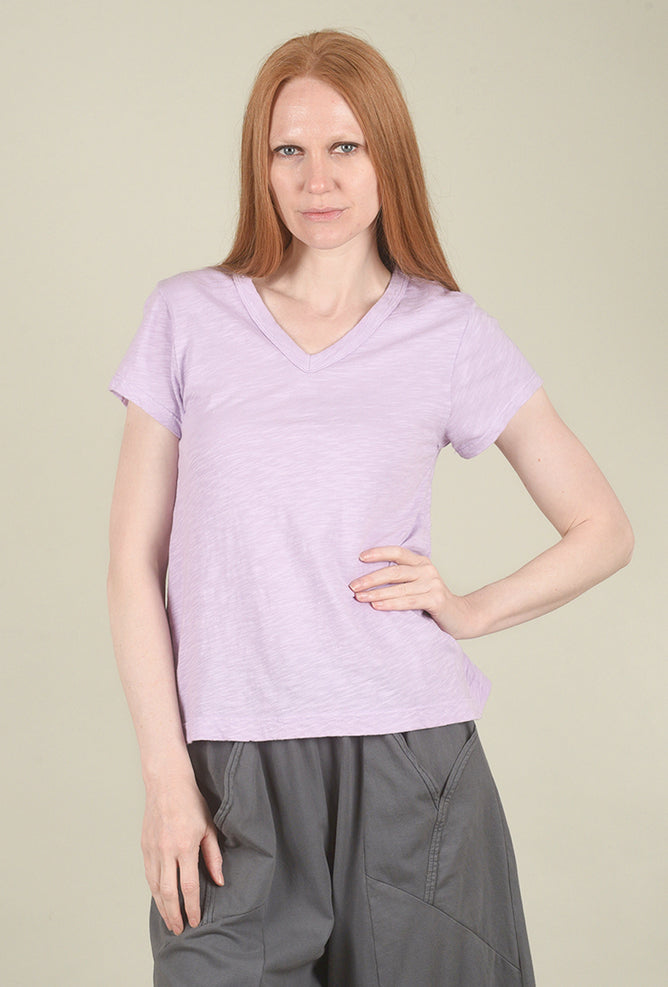 Wilt V-Neck Baby Baby Tee, Mulberry
