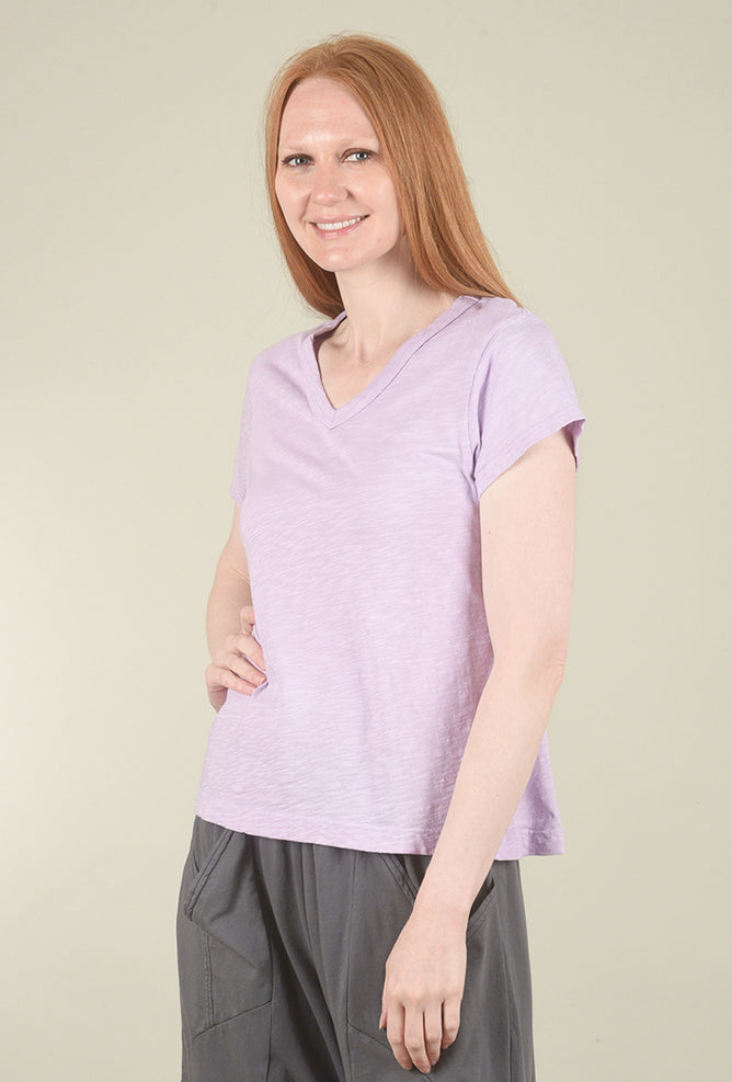 Wilt V-Neck Baby Baby Tee, Mulberry