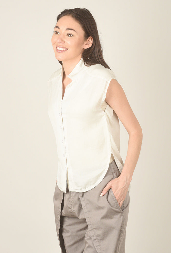 Prairie Underground Foxes Blouse, Oyster