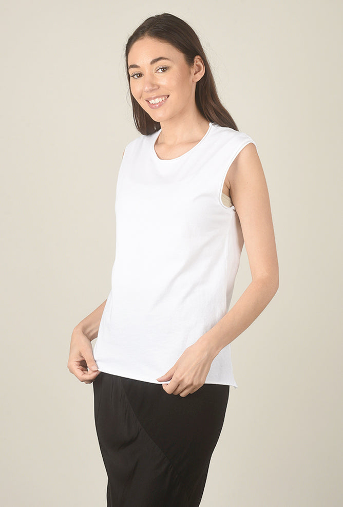 Prairie Underground Barre Tee, White