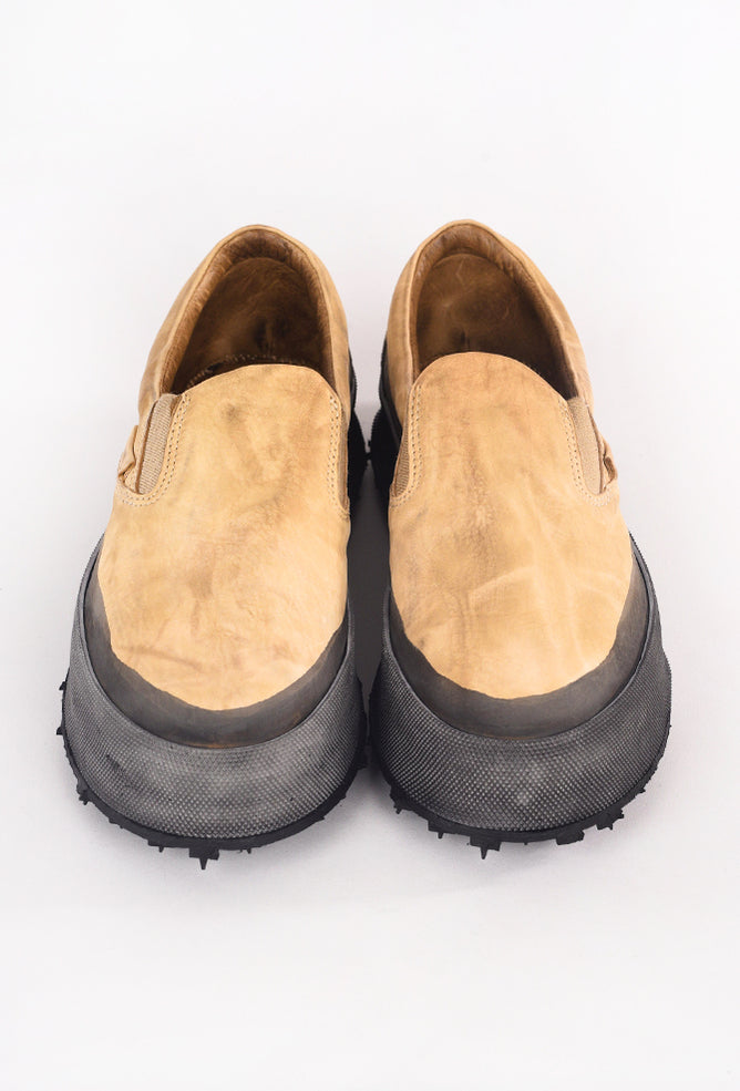 Shoto Dip Dye Platform Slip On, Cigar