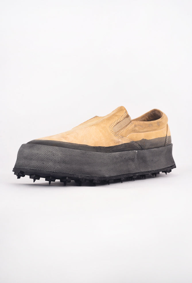Shoto Dip Dye Platform Slip On, Cigar