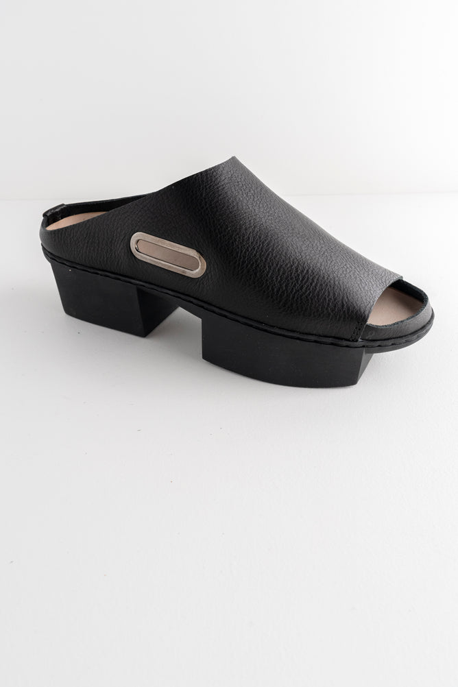 Trippen Shoes Daybreak Box Shoe, Black