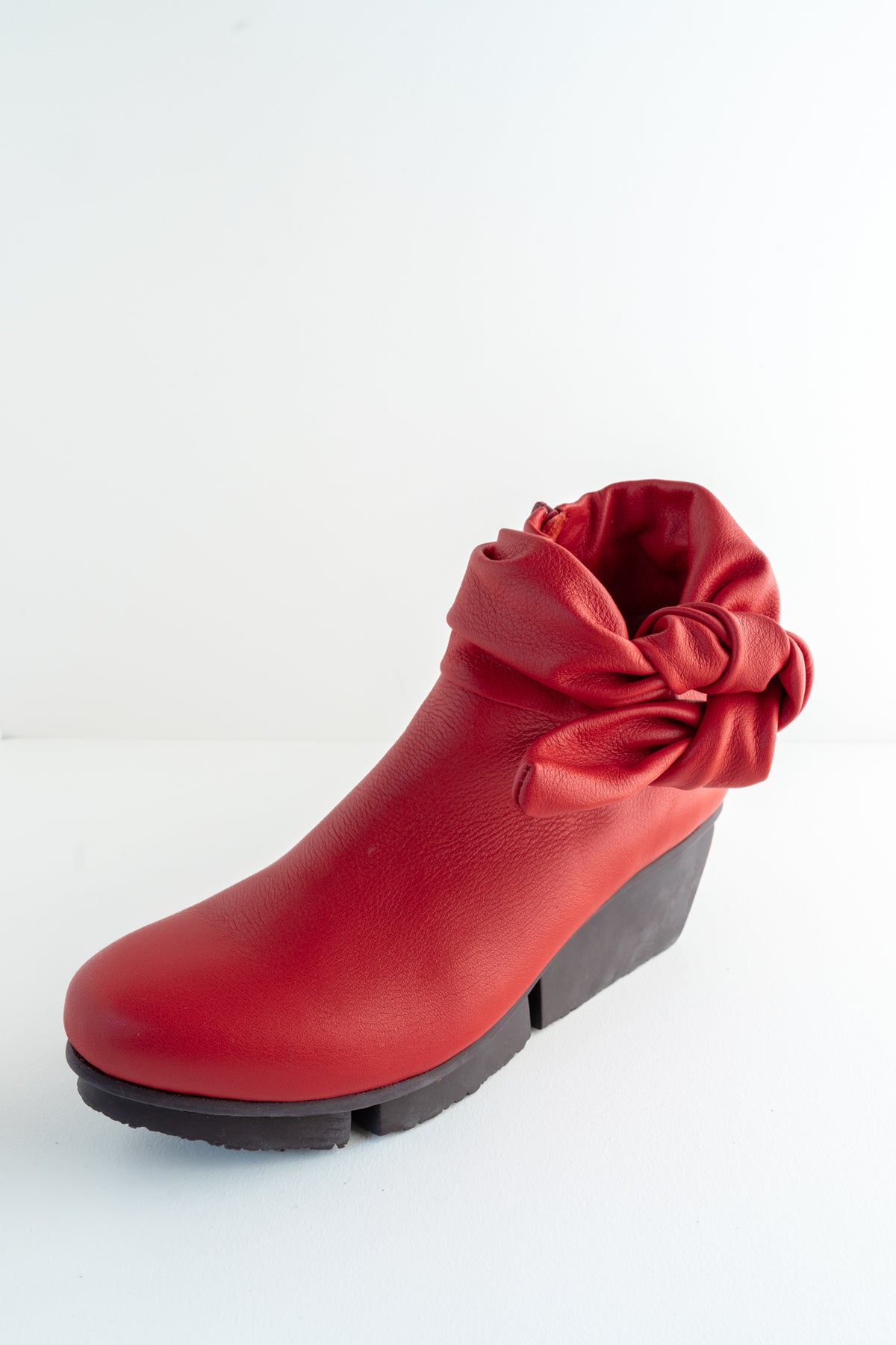 Trippen Shoes Tippet Bootie Red
