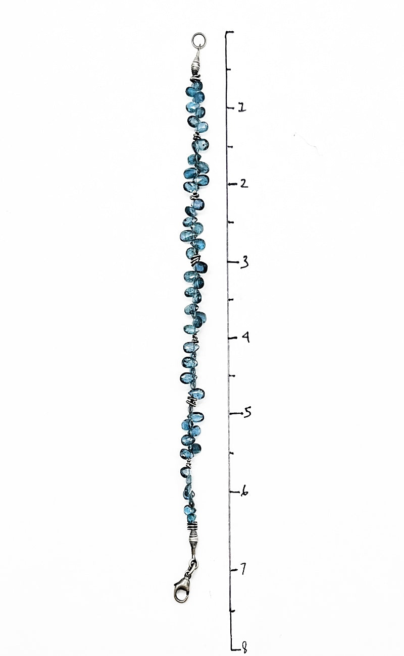 Deborah Woolfork Petite Kyanite Gemstone Bracelet