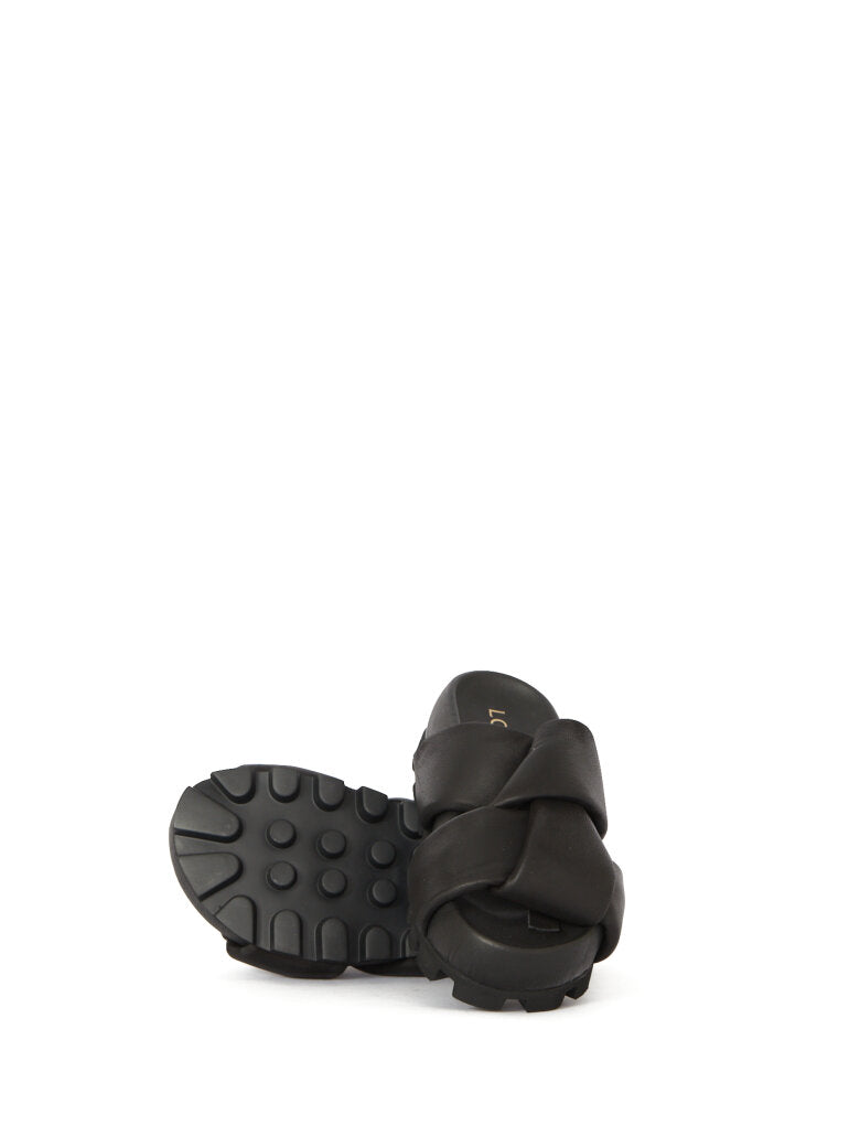 Lofina Challah Sandal, Black
