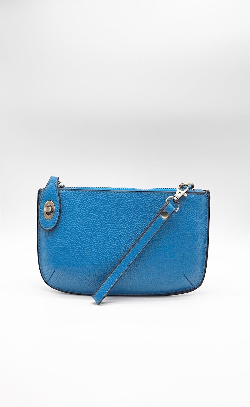 Joy Susan Mini Crossbody Wristlet, Monaco Blue – Evie Lou