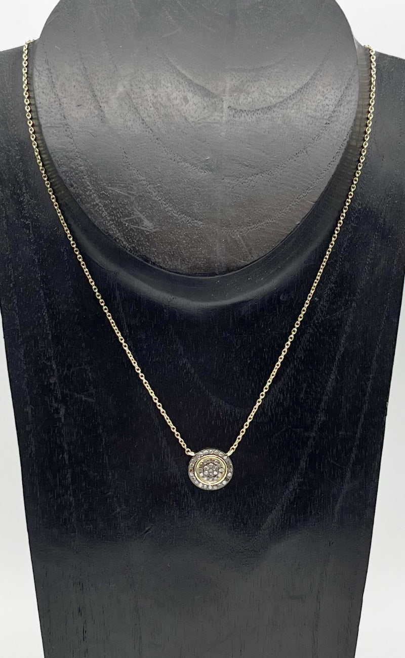 Rachel Reinhardt Petite Champagne Diamond Necklace