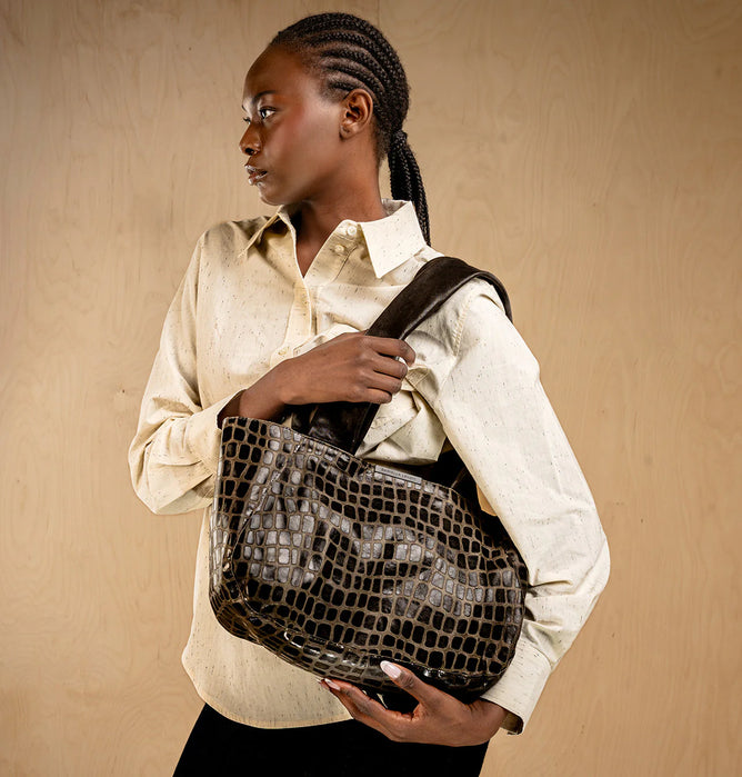 Daniella Lehavi Nadia Tote, Black Mosaic