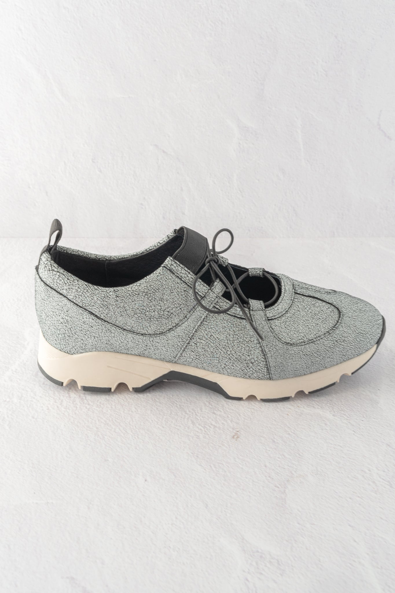 All Black Ghillie Sneaker, White