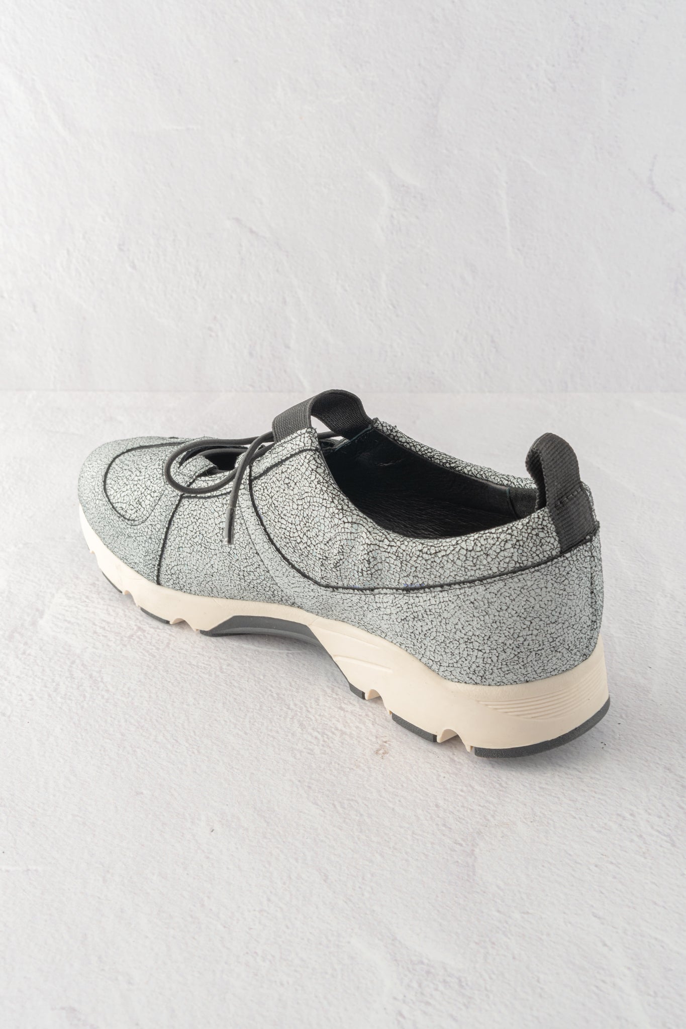 All Black Ghillie Sneaker, White