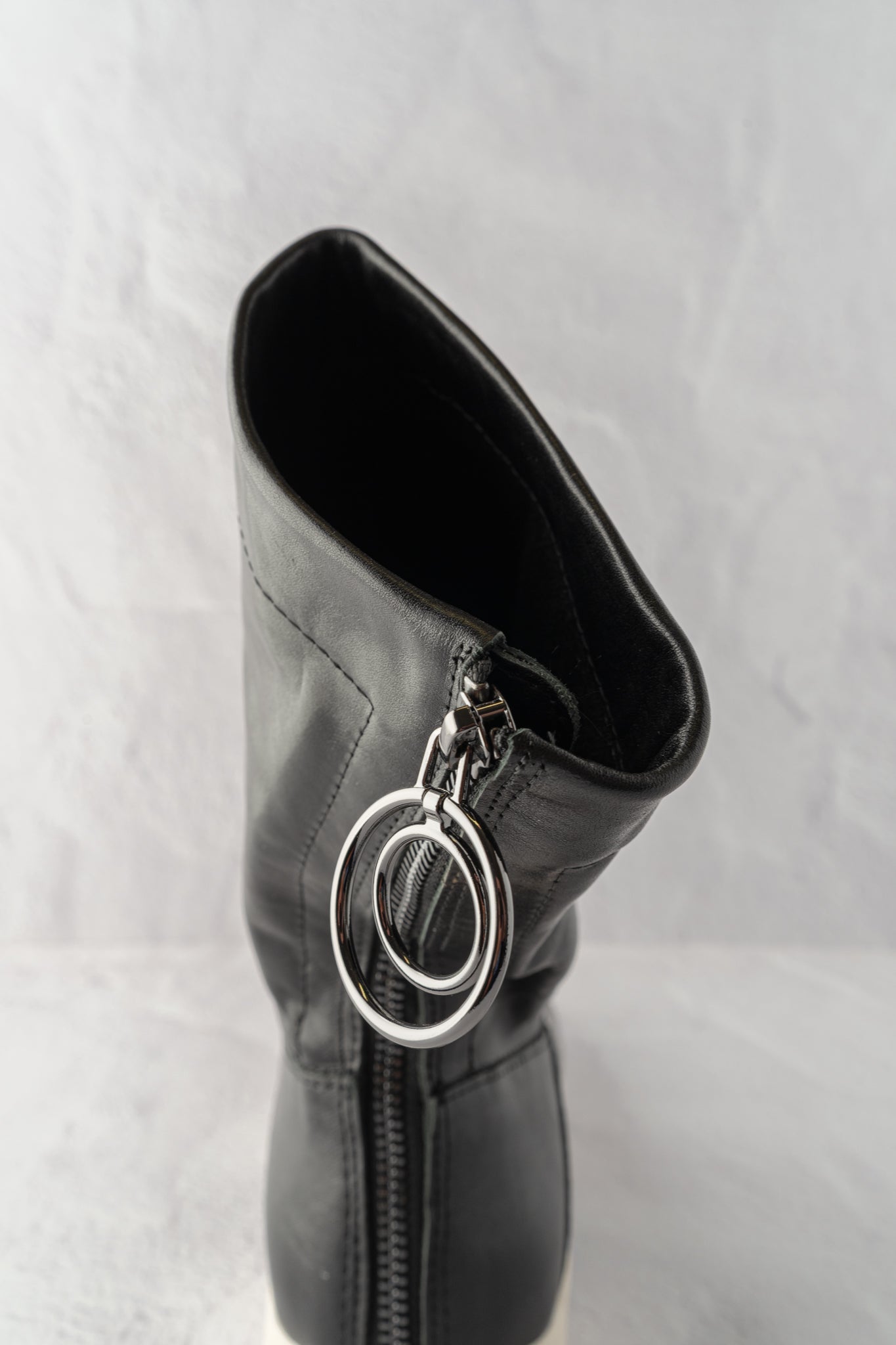 All Black Sneaker Kid Bootie, Black