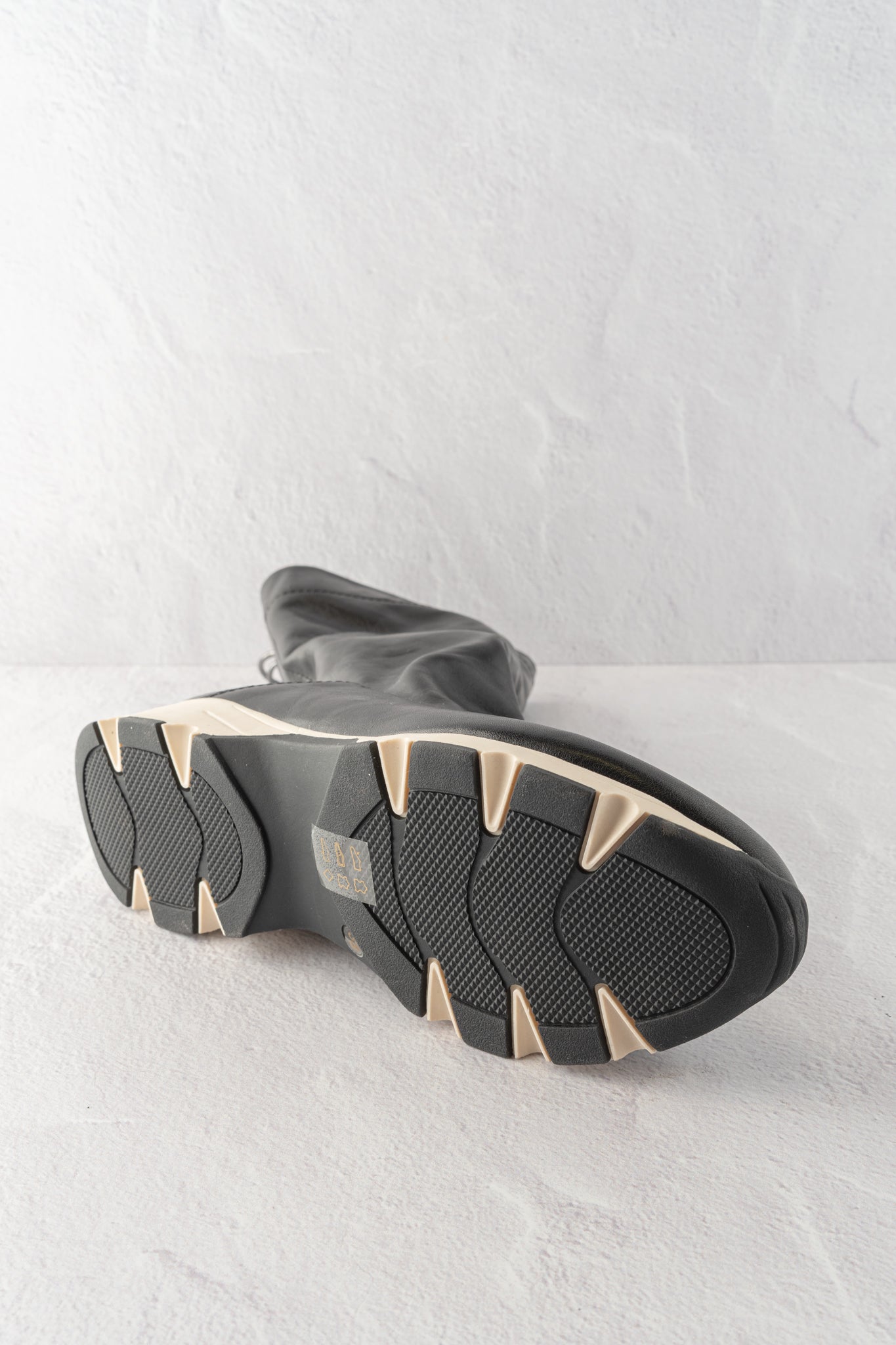 All Black Sneaker Kid Bootie, Black