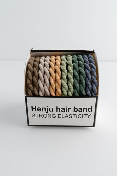 ACCITY Super Stretchy Hair Cord, Earthy Mix