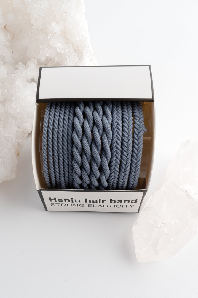 ACCITY Super Stretchy Hair Cord, Slate Blue