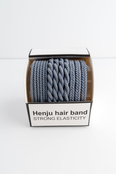 ACCITY Super Stretchy Hair Cord, Slate Blue