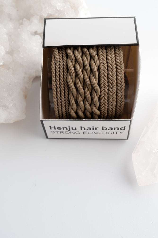 ACCITY Super Stretchy Hair Cord, Coffee