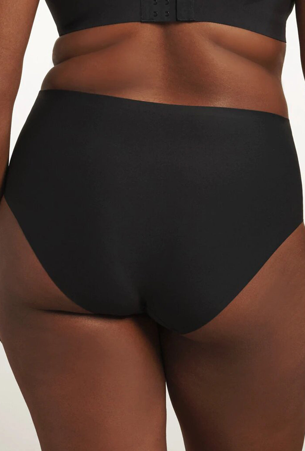 Evelyn & Bobbie High-Waisted Bikini, Black