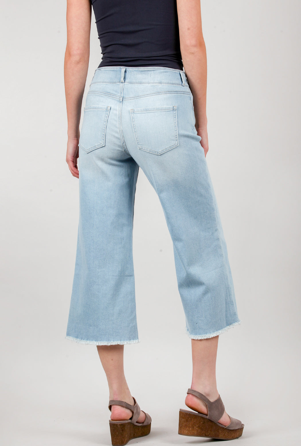 NYDJ Major Wide Leg Capri, Dunes