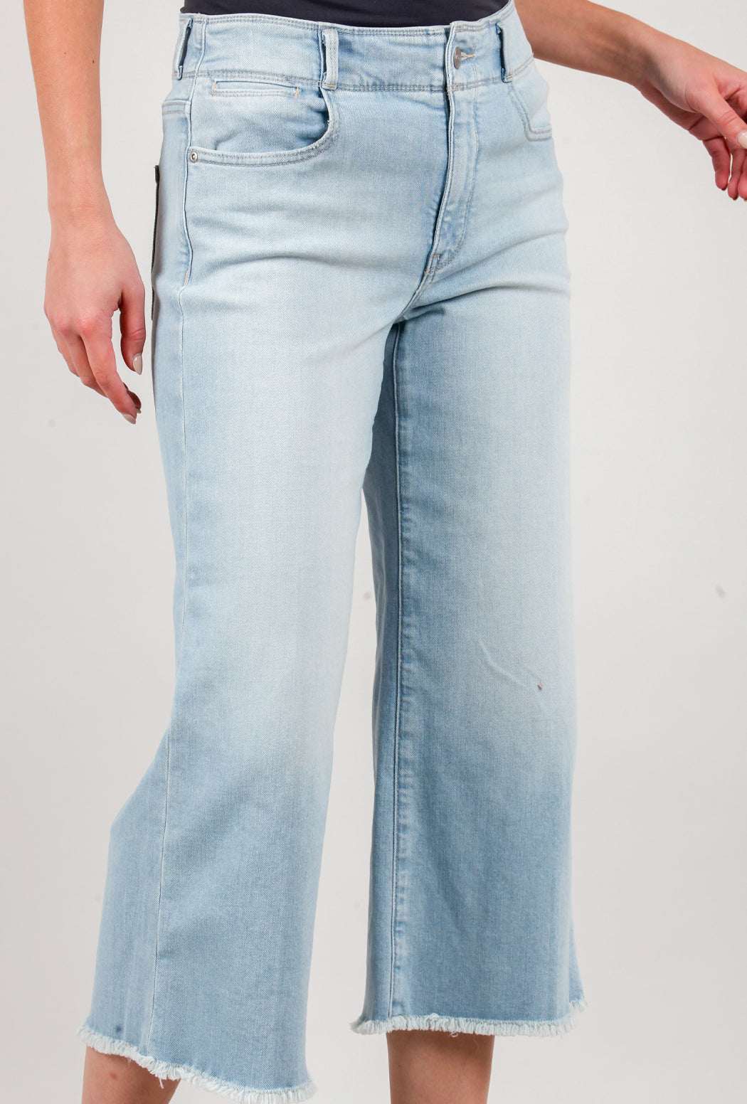NYDJ Major Wide Leg Capri, Dunes