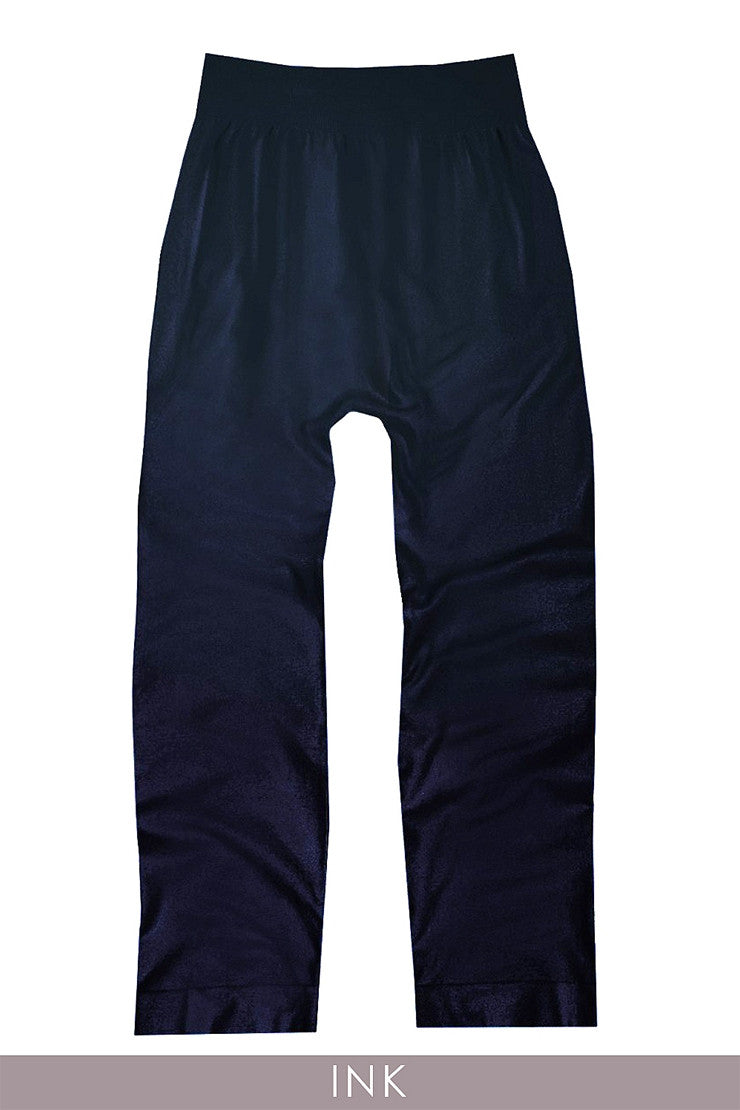 Tees by Tina Smooth Capri Leggings, Black