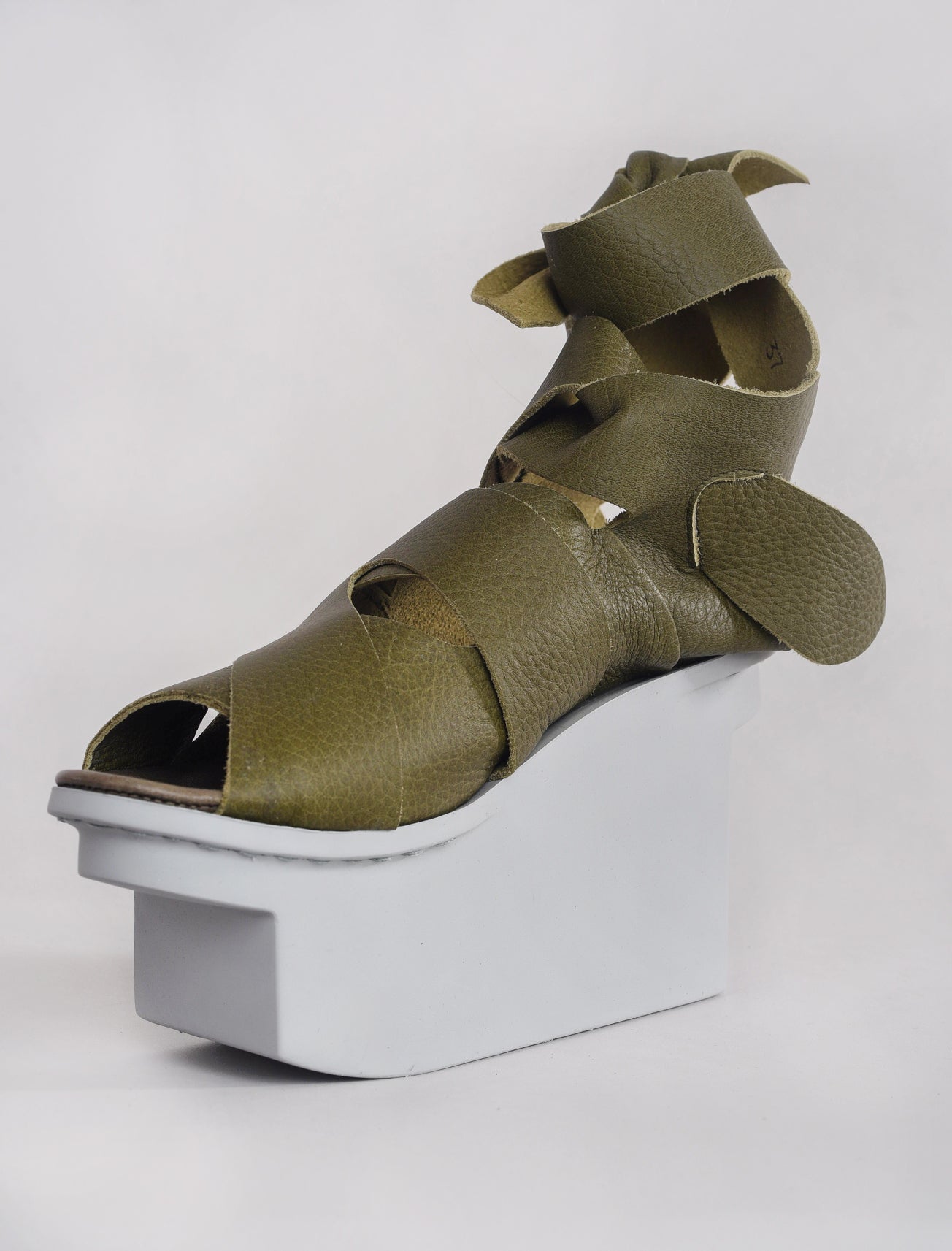Trippen Shoes Liana Geisha, Khaki Alba