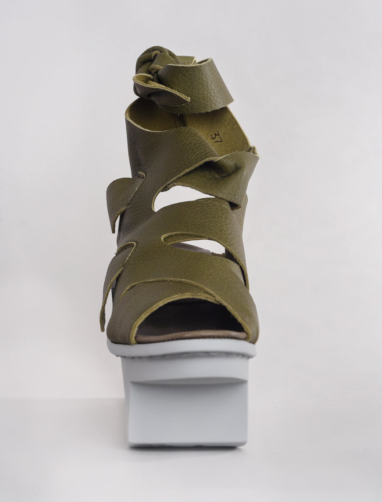 Trippen Shoes Liana Geisha, Khaki Alba