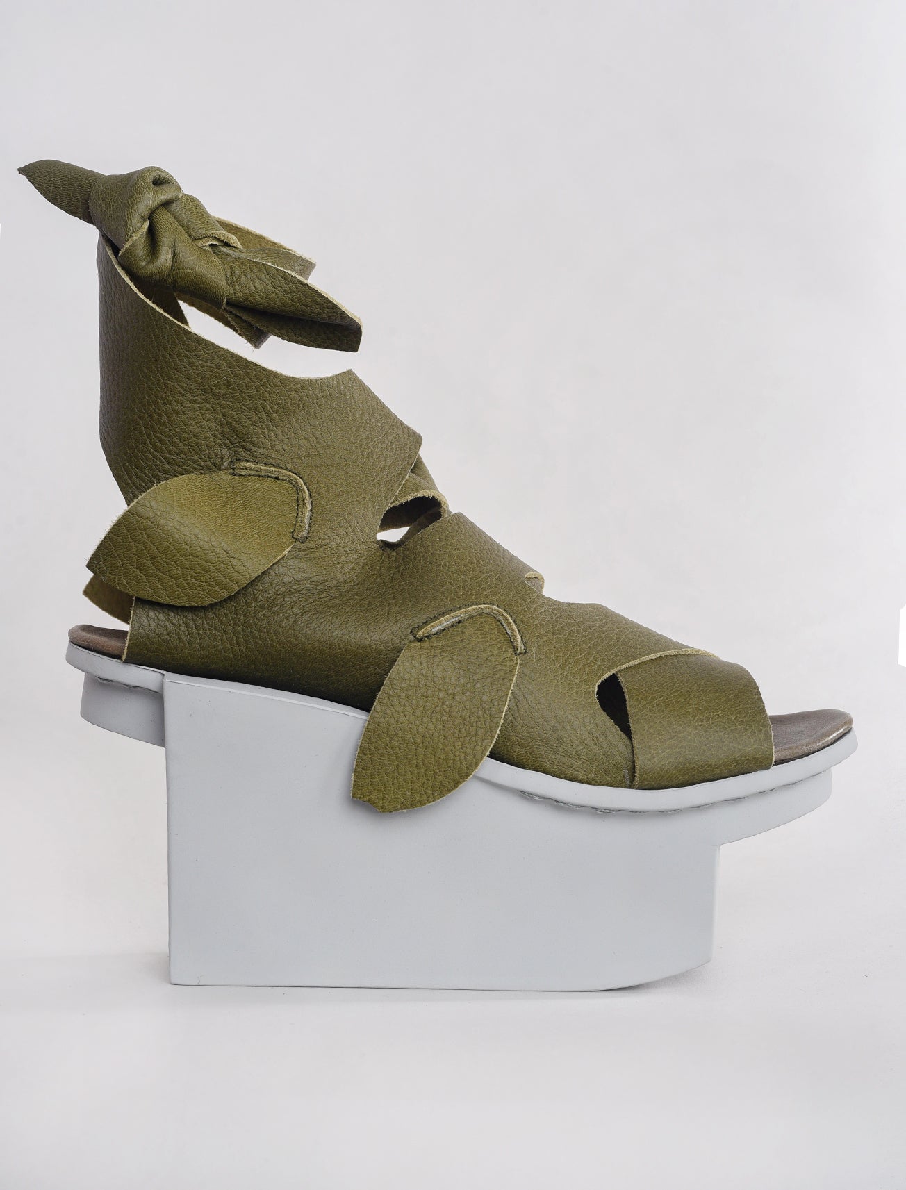 Trippen Shoes Liana Geisha, Khaki Alba