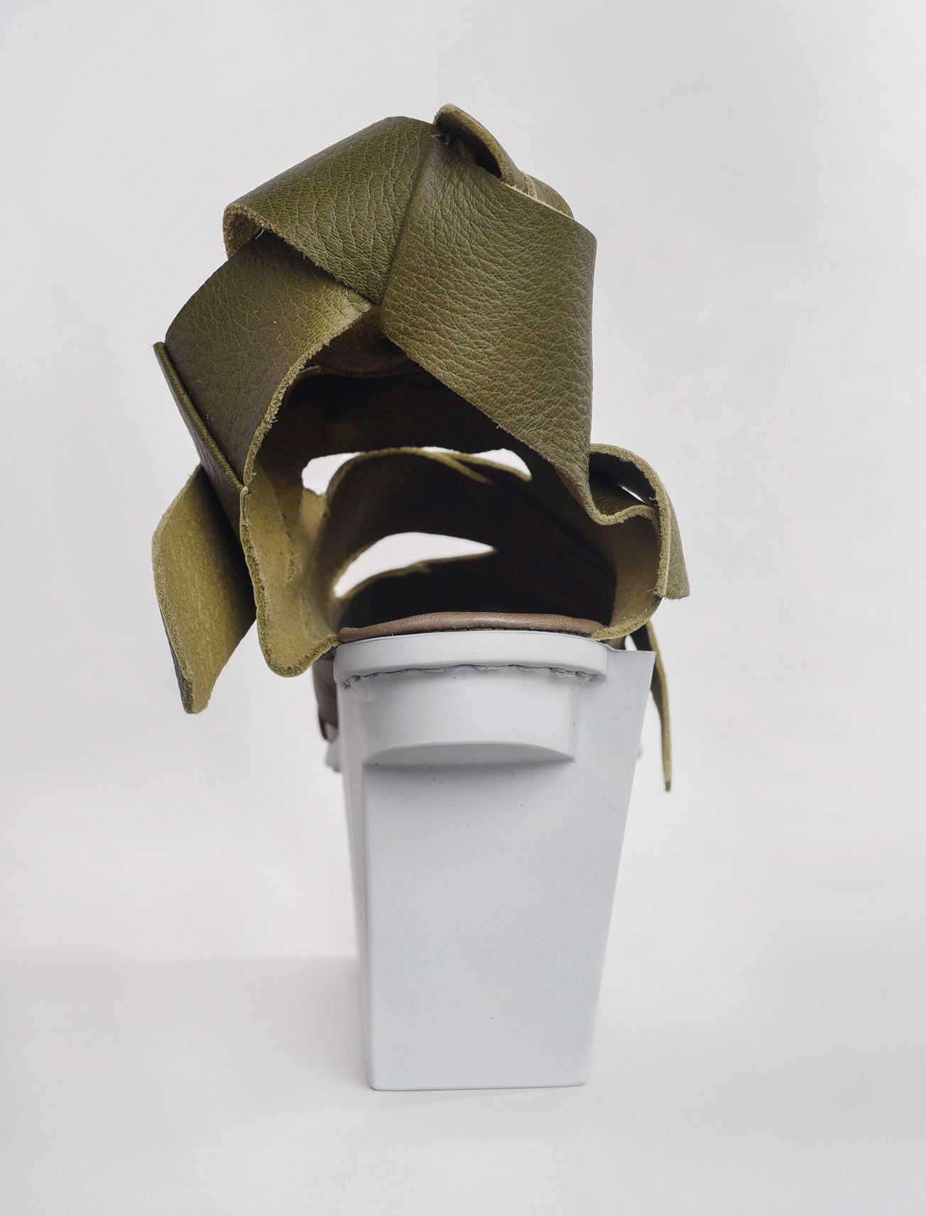 Trippen Shoes Liana Geisha, Khaki Alba