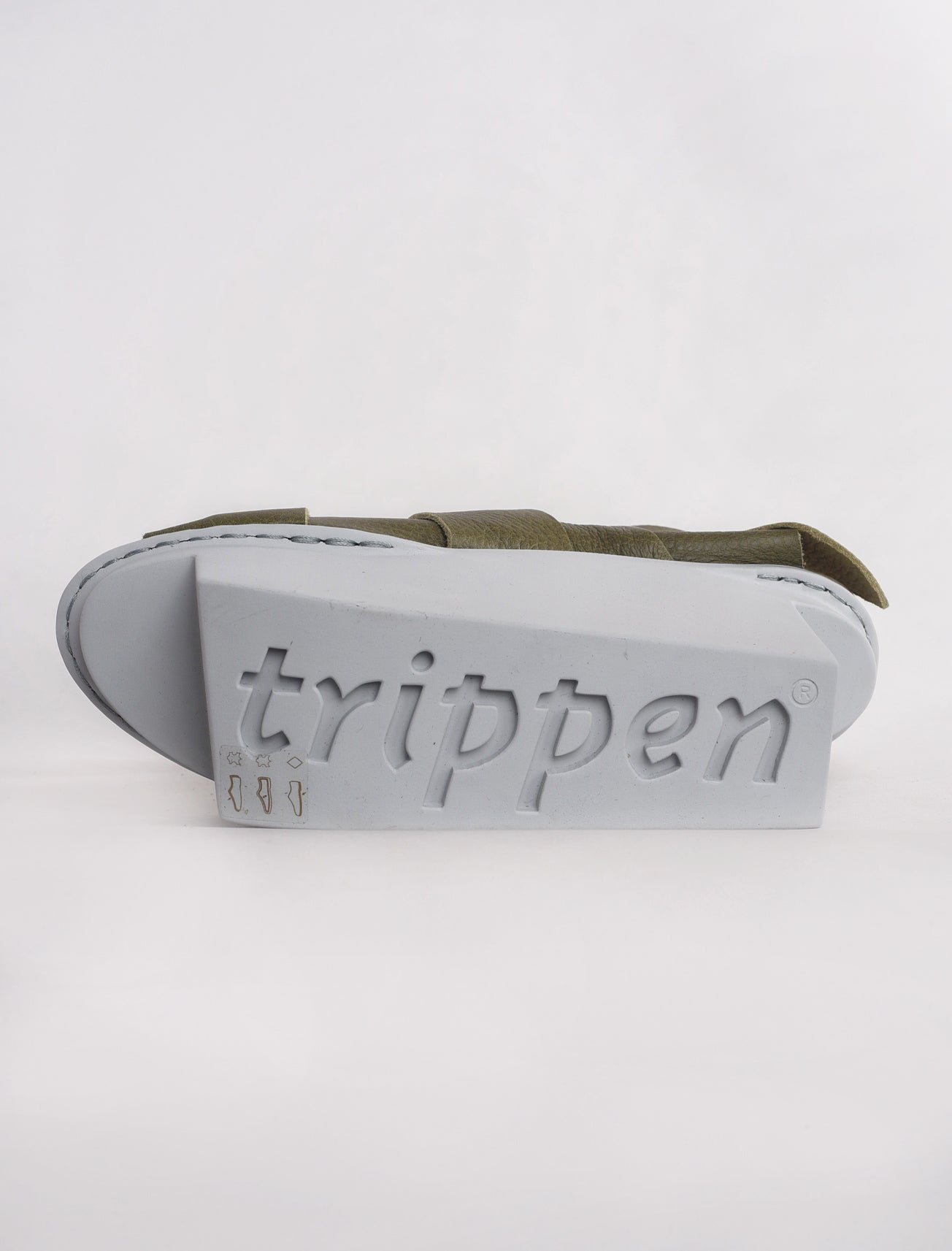 Trippen Shoes Liana Geisha, Khaki Alba