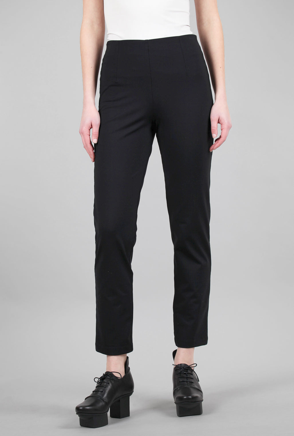 Equestrian Zani Ponte Tech Pant, Black
