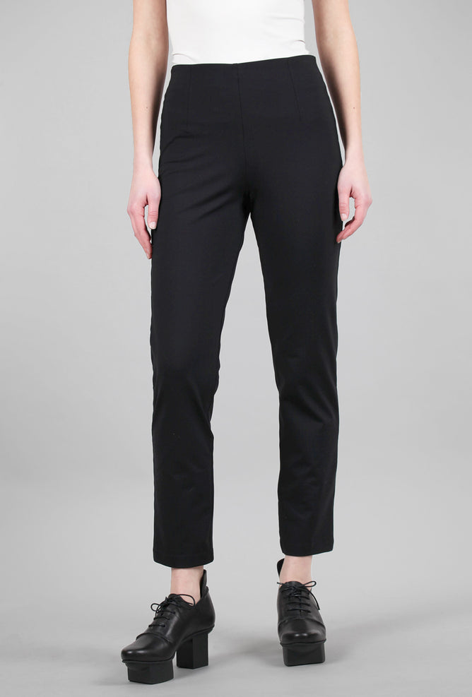 Equestrian Zani Ponte Tech Pant, Black