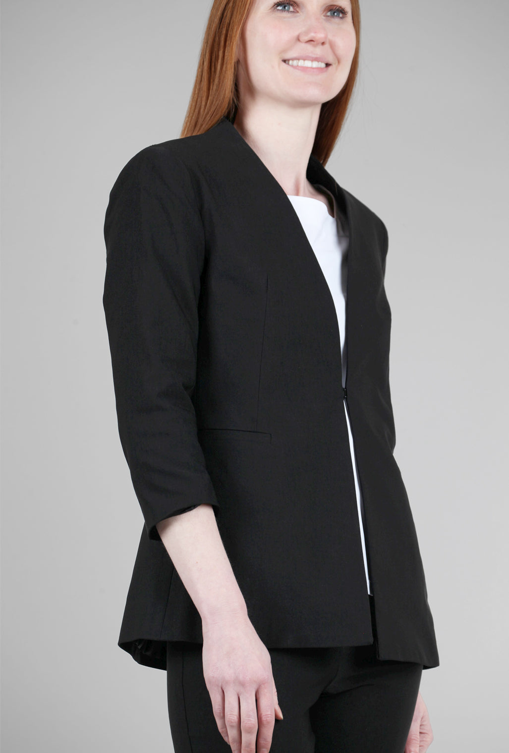 Estelle & Finn Tailored Jacket Cardie, Black