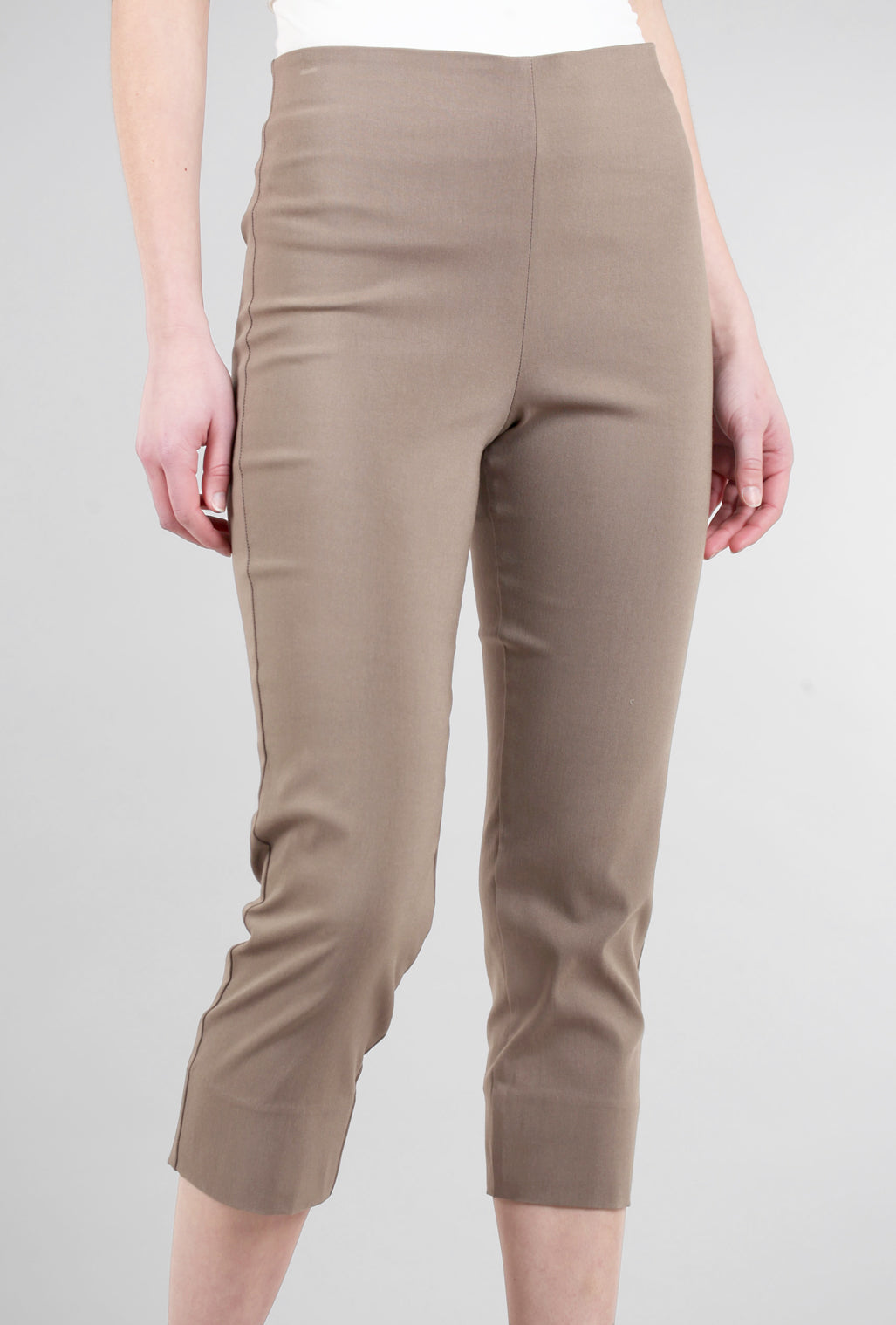 Equestrian Mindy Cropped Pant, Hazelnut