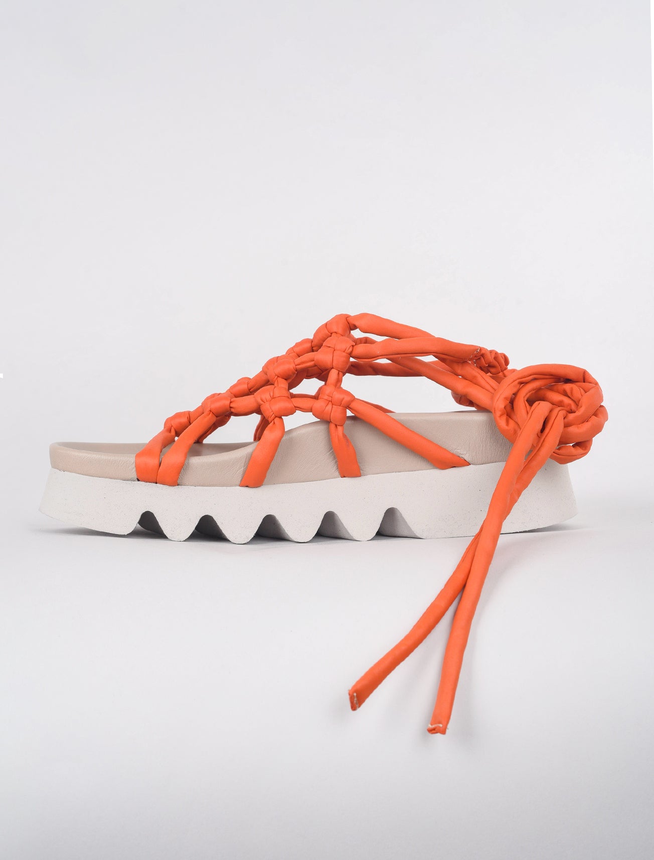 Patrizia Bonfanti Birdcage Sandal, Orange