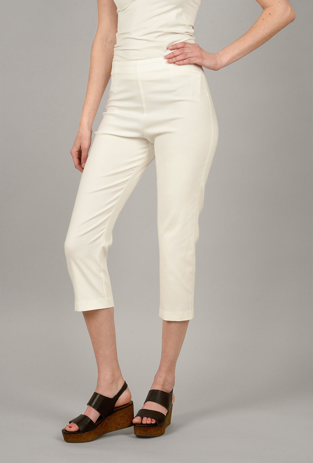 Equestrian Bobbie Flood Pant, Cream