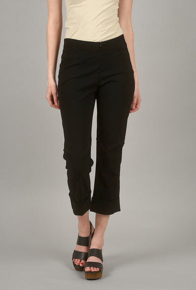 Porto Verona Crop Pant, Black