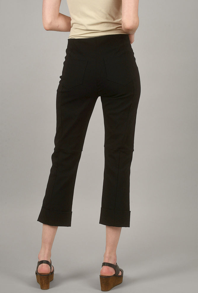 Porto Verona Crop Pant, Black