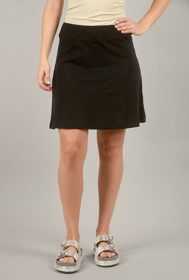 Escape by Habitat Cotton Slub Beach Skirt, Black