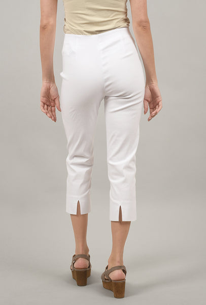 White Capri and cropped pants for Women